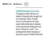 Capri, dialoghi con vista