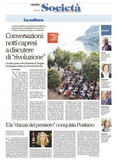 Conversazioni: notti capresi a discutere di "rivoluzione"