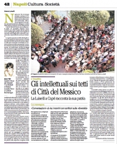 Gli intellettuali sui tetti di Citta' del Messico