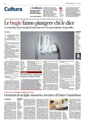 Le bugie fanno piangere chi le dice