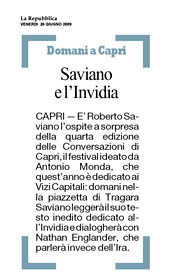 Saviano e l'Invidia