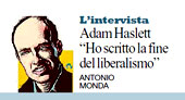 Adam Haslett:"Ho scritto la fine del liberalismo"