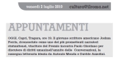 Appuntamenti