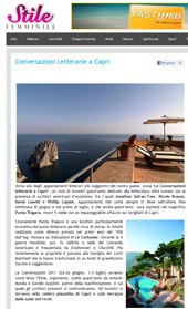 Conversazioni letterarie a Capri