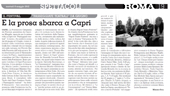 E la prosa sbarca a Capri