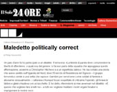 Maledetto politically correct